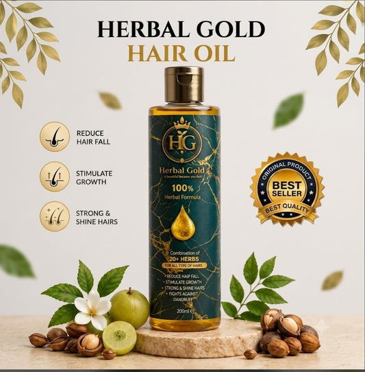 Herbal Gold Hair Oil